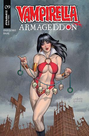 Vampirella Armageddon #9 CVR C CVR C JOSEPH MICHAEL LINSNER cover