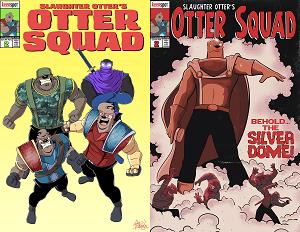 Otter Squad #2 CVR C CVR C MATT RODGERS AND J HAMMOND HOLOFOIL FLIP cover