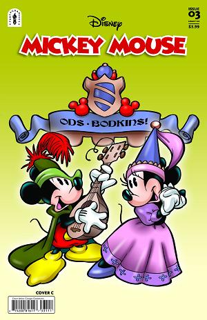Mickey Mouse Legacy #333 CVR C RIPPLES IN TIME PART 2 (OF 2) CVR C INC 1:10 GIORGIO CAVAZZANO YELLOW cover
