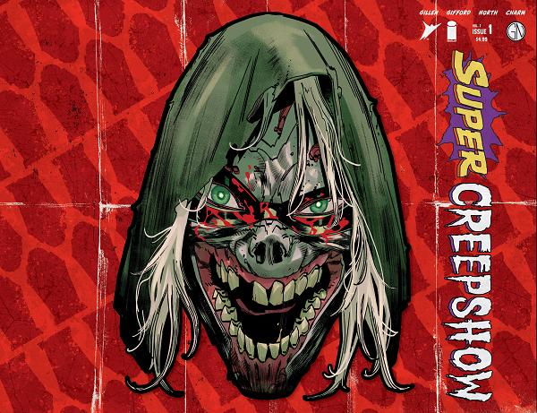 Super Creepshow #1 CVR D (OF 5) CVR D ANDREA MILANA & JILLIAN CRAB DIE CUT cover