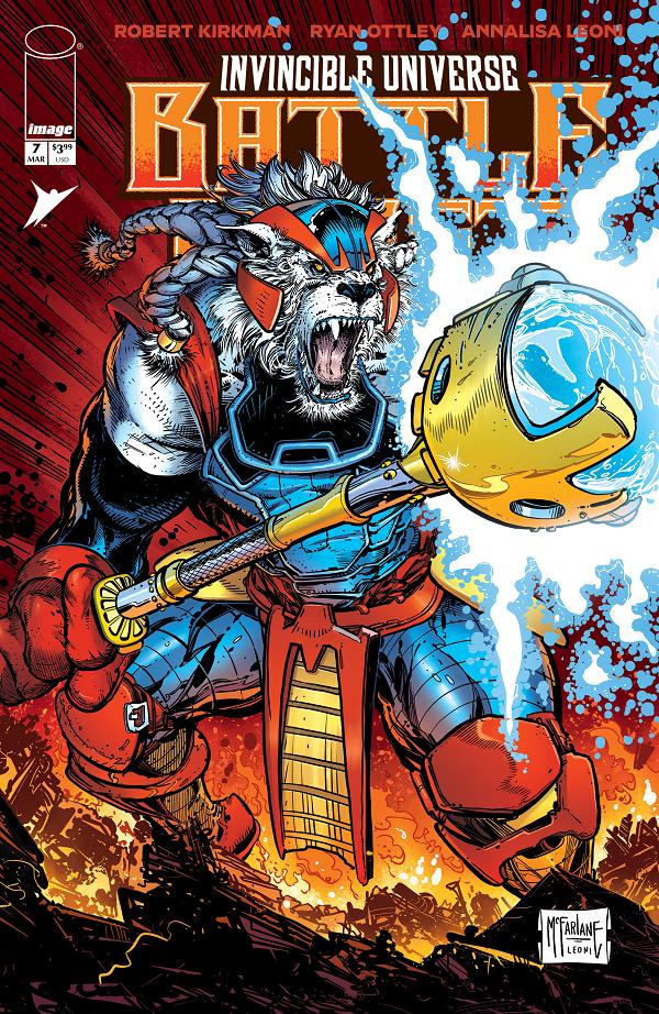 Invincible Universe Battle Beast #7 CVR B CVR B TODD MCFARLANE & ANNALISA LEONI cover