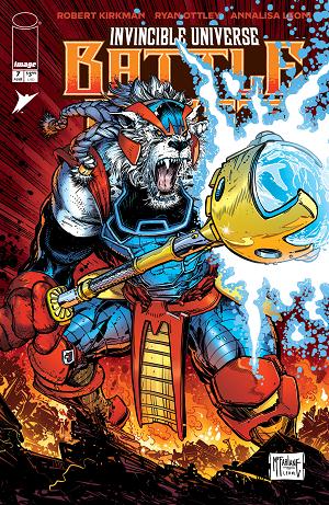Invincible Universe Battle Beast #7 CVR B CVR B TODD MCFARLANE & ANNALISA LEONI cover