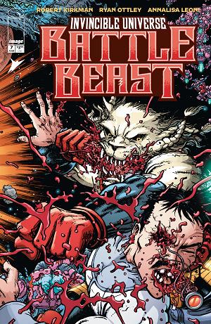 Invincible Universe Battle Beast #7 CVR C CVR C INC 1:10 CHRIS BURNHAM & BRIAN REBER cover
