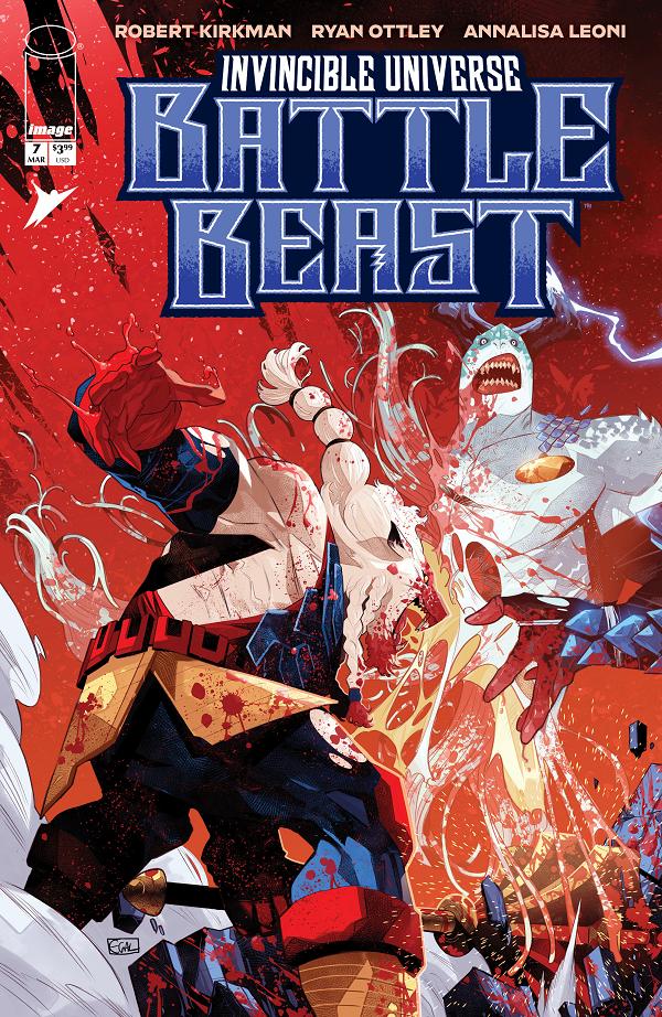 Invincible Universe Battle Beast #7 CVR E CVR E INC 1:50 EDWIN GALMON cover