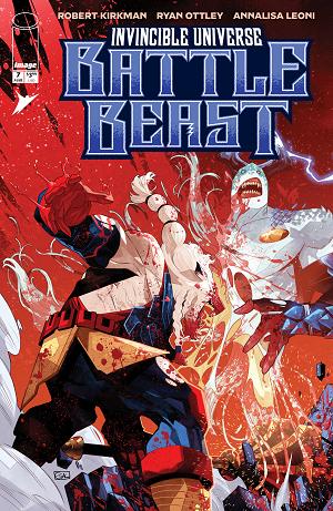 Invincible Universe Battle Beast #7 CVR E CVR E INC 1:50 EDWIN GALMON cover