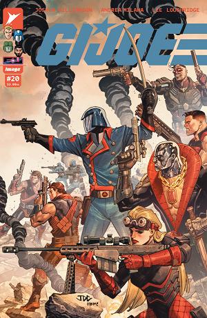Gi Joe #20 CVR B CVR B JOSHUA CASSARA & ROMULO FAJARDO JR cover