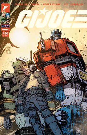 Gi Joe #20 CVR E CVR E INC 1:50 JORGE CORONA & MIKE SPICER cover