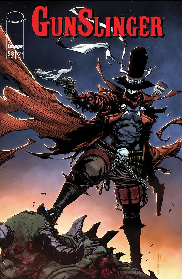 Gunslinger Spawn #53 cover by Von Randal