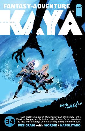 Kaya #34 CVR A WES CRAIG cover
