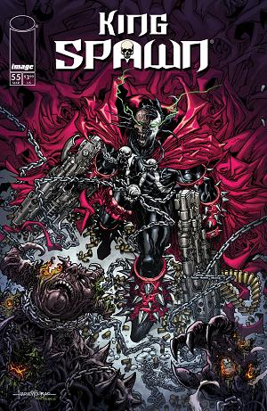 King Spawn #55 CVR A HARVEY TOLIBAO cover