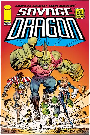 Savage Dragon #280 CVR A ERIK LARSEN (MR) cover