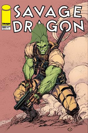 Savage Dragon #280 CVR C CVR C BRETT BOOTH & LIVESAY cover