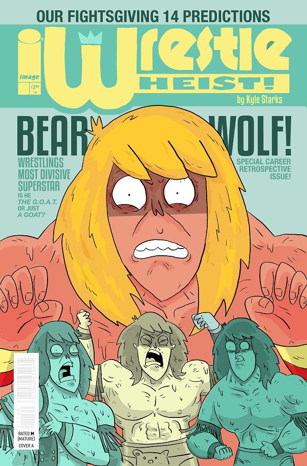 Wrestle Heist #4 cover