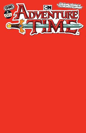 Adventure Time (2025) #11 CVR C CVR C FLAME PRINCESS RED BLANK SKETCH cover
