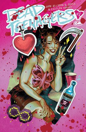 Dead Teenagers #1 CVR B (OF 5) CVR B KEYLA VALERIO cover