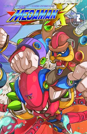 Mega Man X #2 CVR B (OF 5) CVR B EDWIN HUANG cover
