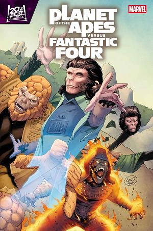 Planet Of The Apes Vs. Fantastic Four #2 cover