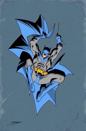 Detective Comics #1107 CVR E CVR E JORGE JIMENEZ CORNER BOX SPOT FOIL cover