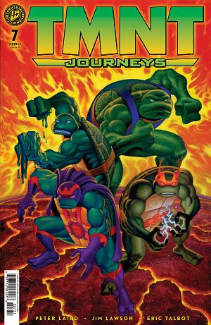 Tmnt: Journeys Variant Ri (10) Foil (Dooney & Lawson) #7 Variant RI (10) Foil (Dooney & Lawson) [1:10] cover