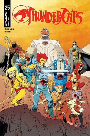 Thundercats #25 CVR B CVR B DECLAN SHALVEY cover