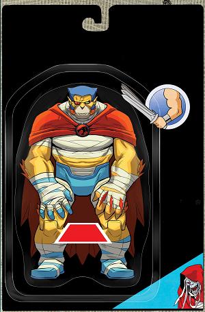 Thundercats #25 CVR G CVR G INC 1:10 ACTION FIGURE VIRGIN cover