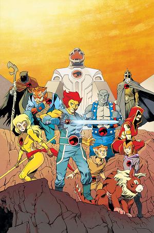 Thundercats #25 CVR J CVR J INC 1:15 DECLAN SHALVEY VIRGIN cover