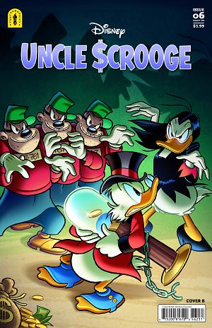 Uncle Scrooge Legacy #466 CVR B BY MOONLIGHTS BLIGHT CVR B ANDREA FRECCERO cover