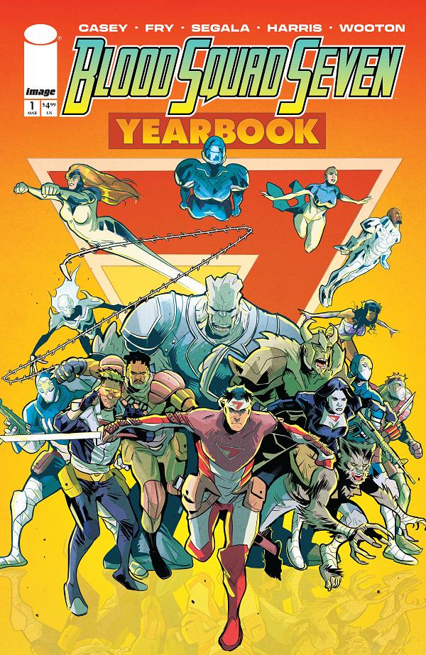 Blood Squad Seven Yearbook #1 CVR A PAUL FRY (MR) cover