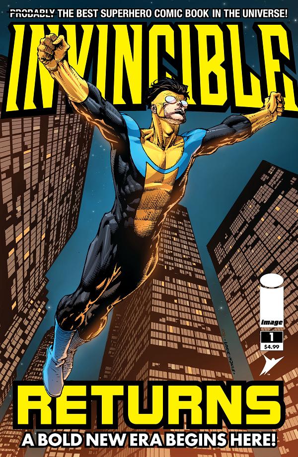 Invincible Returns Facsimile Edition #1 CVR A DAVID FINCH & FCO PLASCENCIA cover