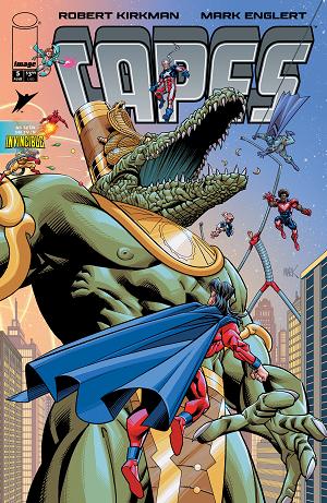 Invincible Universe Capes #5 CVR B CVR B MARK ENGLERT cover