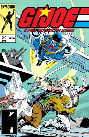 G.I. Joe: A Real American Hero #24 CVR C HAMA FILES EDITION #24 CVR C MIKE ZECK & JOHN BEATTY FOIL cover