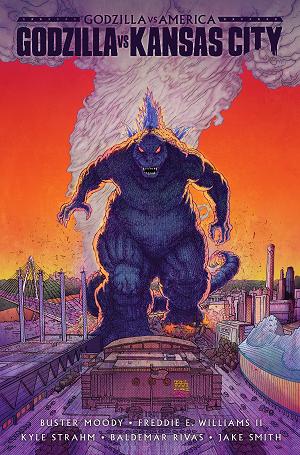 Godzilla Vs. America: Kansas City cover