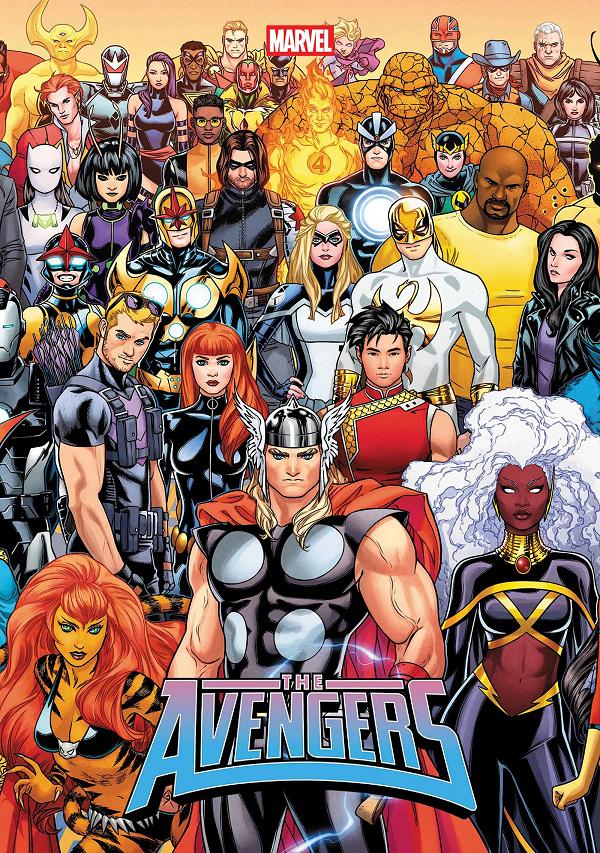 Avengers Wraparound Cover #36 WRAPAROUND COVER cover