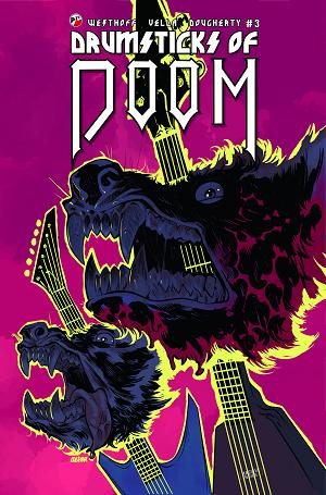 Drumsticks Of Doom #3 CVR B (OF 4) CVR B 5 COPY BRIAN CHURILLA UNLOCK cover