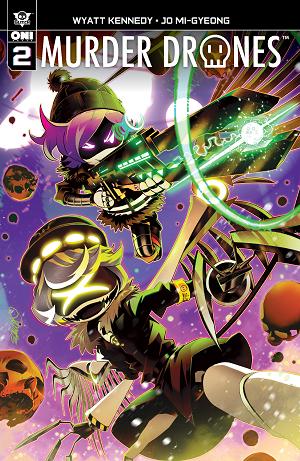 Murder Drones #2 CVR A ALESSIO ZONNO cover