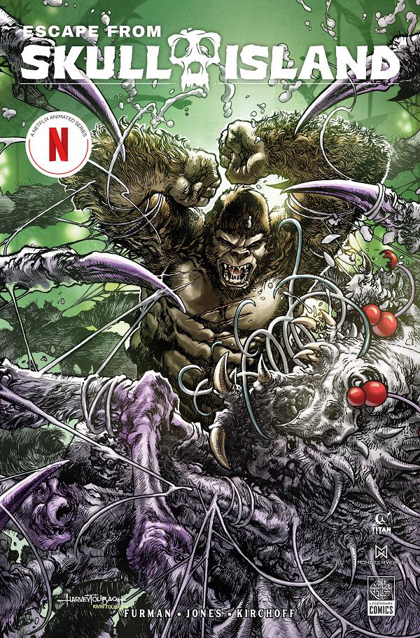 Escape From Skull Island #3 CVR A HARVEY TOLIBAO cover