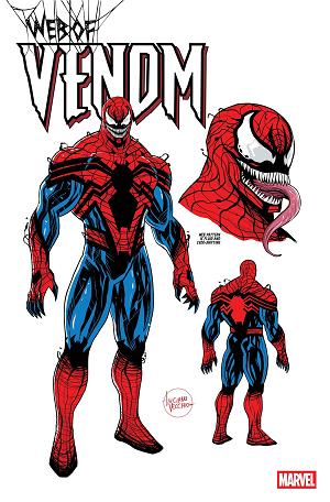 Web Of Venom #1 LUCIANO VECCHIO DESIGN VARIANT [1:10] cover