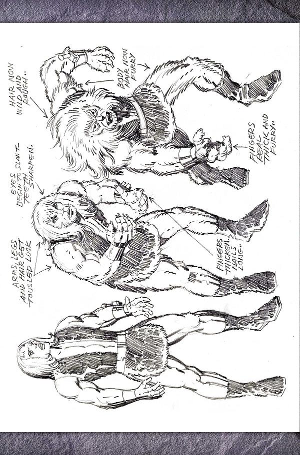 Thundarr The Barbarian #1 CVR U CVR U INC 1:7 JACK KIRBY MODEL SHEET VIRGIN FOC BONUS cover