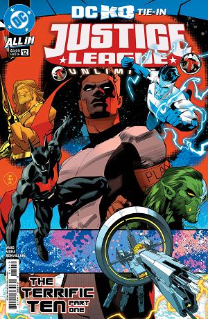 Justice League Unlimited #12 cover