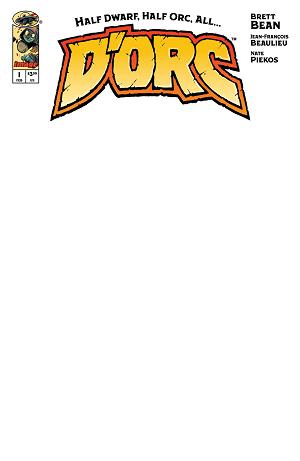 Dorc #1 CVR F CVR F BLANK SKETCH cover