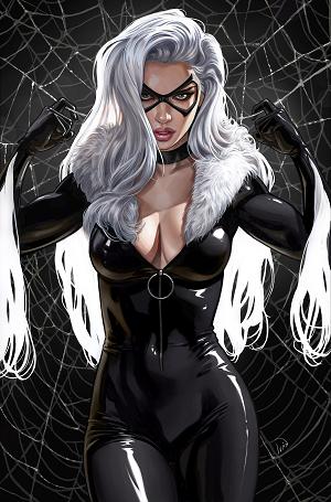 Black Cat #7 IVAN TALAVERA VIRGIN VARIANT [1:100] cover