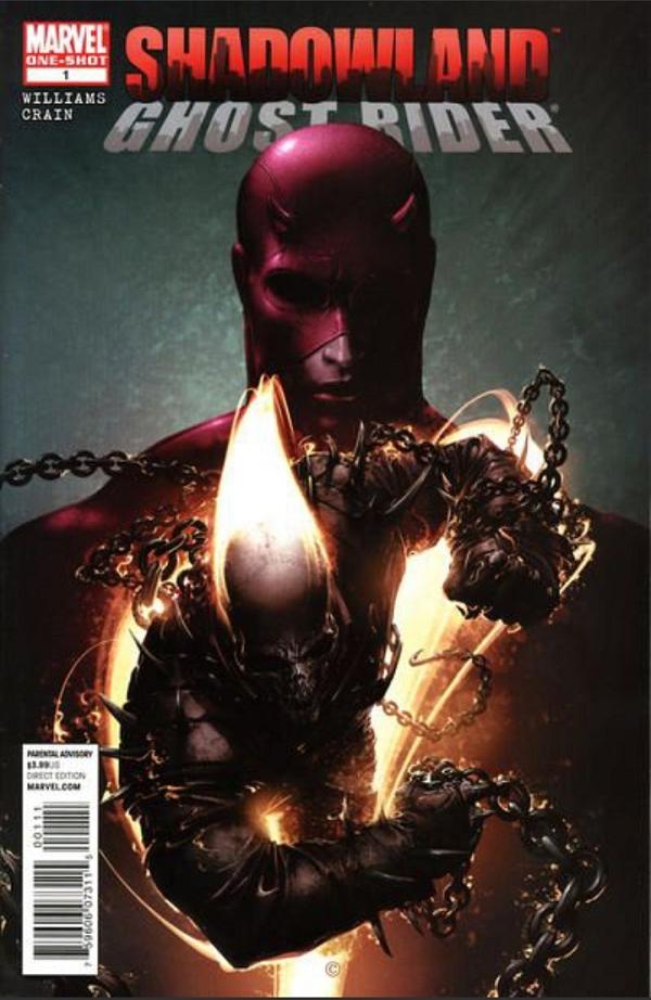 Shadowland Ghost Rider #1  cover