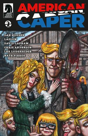 American Caper (Cvr A) (Tyler Boss) #2 Cover B cover