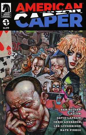American Caper (Cvr A) (Tyler Boss) #1 Cover B cover