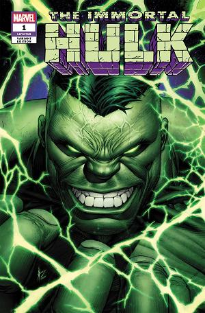 Immortal Hulk #1 1:50 variant cover