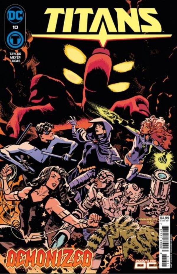 Titans #10 null cover