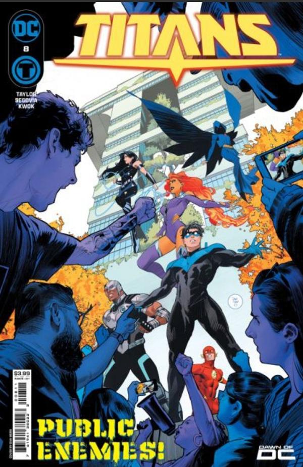 Titans #8 null cover