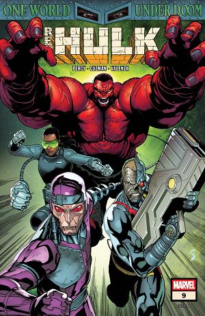 Red Hulk #9 cover