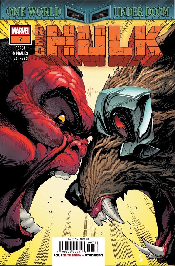 Red Hulk #7 cover