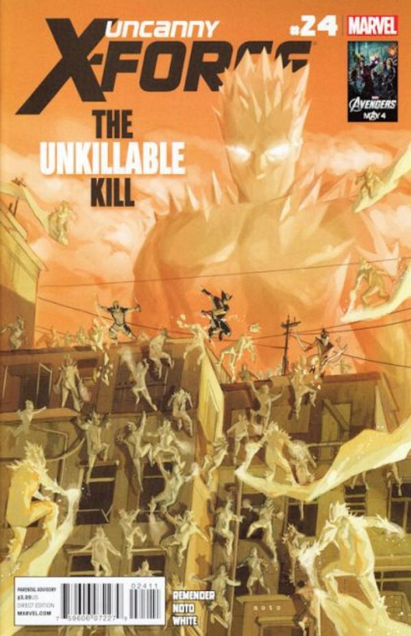 Uncanny X-Force #24  cover